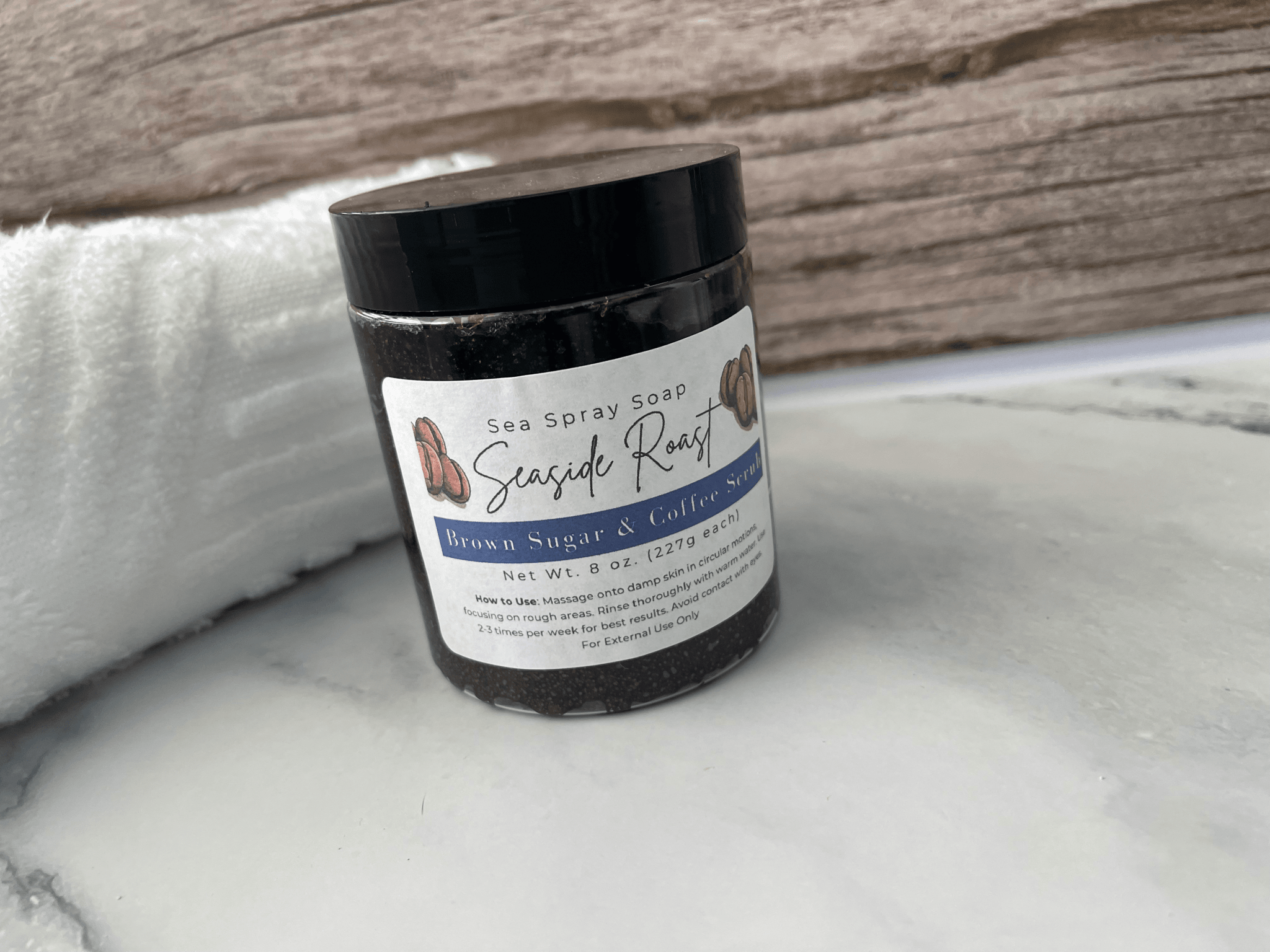 Sea Side Roast Coffee & Brown Sugar Scrub