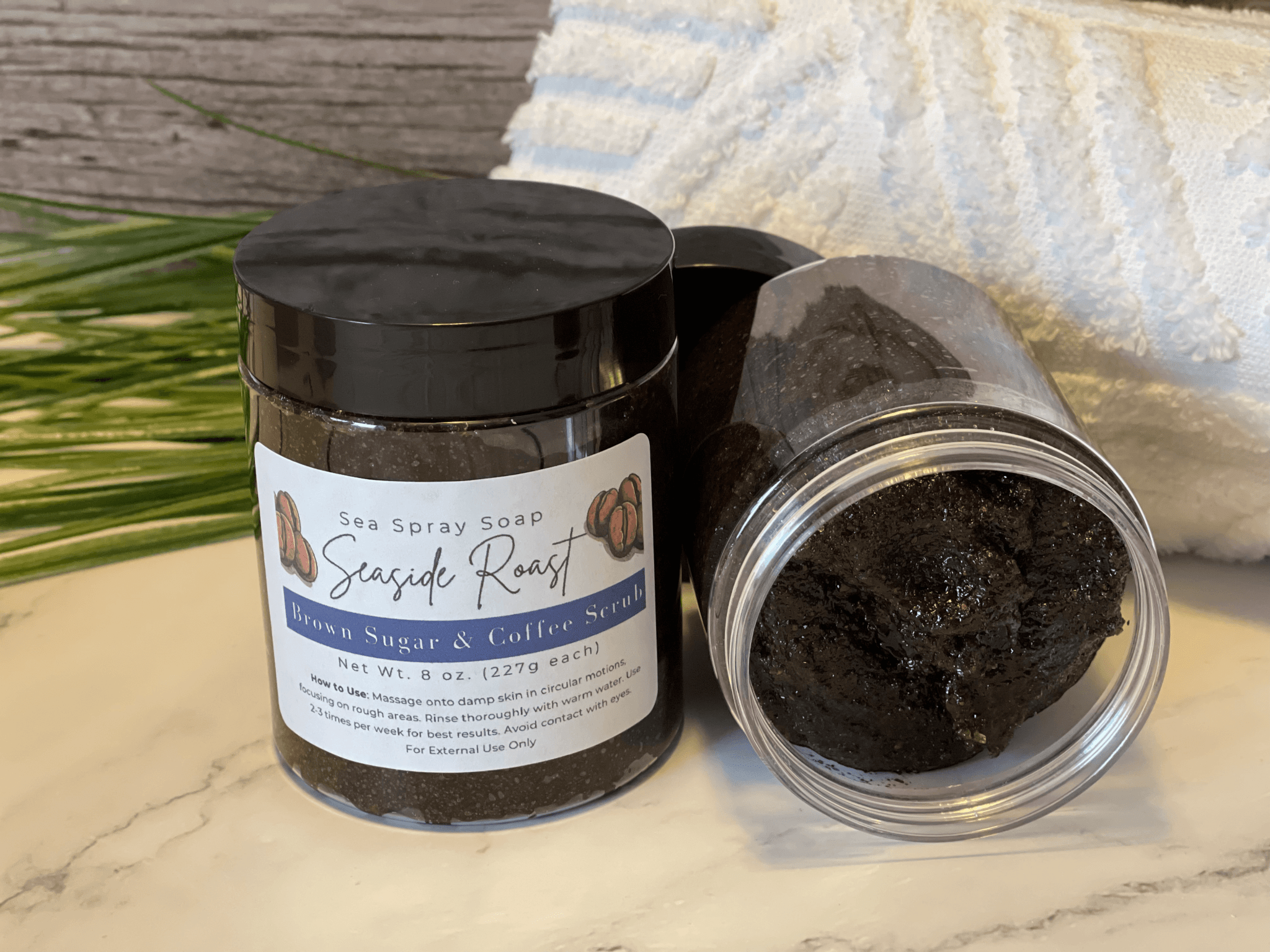 Sea Side Roast Coffee & Brown Sugar Scrub