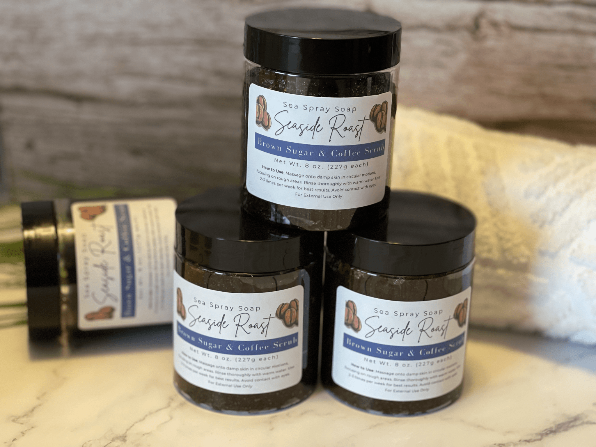 Sea Side Roast Coffee & Brown Sugar Scrub
